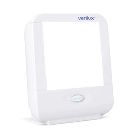 Verilux Verilux HappyLight VT10 Compact Personal, Portable Bright White Light 10,000 Lux Therapy Lamp with 20 sq. in. Lens Size