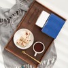 Tea Tray Walnut Material Nontoxic Environmental Protection Breakfast Tray for
