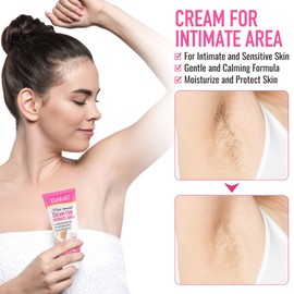 Down Under Hair Removal Cream,Depilatory Cream for Intimate Areas and Genitals, ‎All Skin Types, 150 ml (Pink Lady)