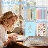 PUGPIU Bible Cover Case for Women, Large Quilted Bible Bag