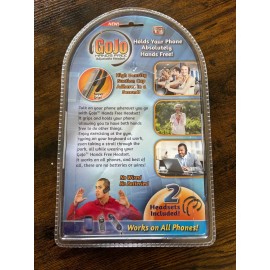 Gojo Hands-free Adjustable Headset Pack of two headsets Brand New Sealed