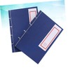 FUNOMOCYA 2pcs Creative Retro Notebook Handmade Thread Book for Writing