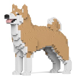 JEKCA Akita Inu 01S-M02 | Plastic Building Blocks | Age 14+