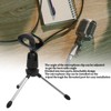 Annadue Microphone Stand Desk Tripod, Adjustable Microphone Stand Holder, Removable