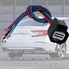 Micarun 8 Wires Front Headlamp Headlight Connector Wiring Harness Pigtail