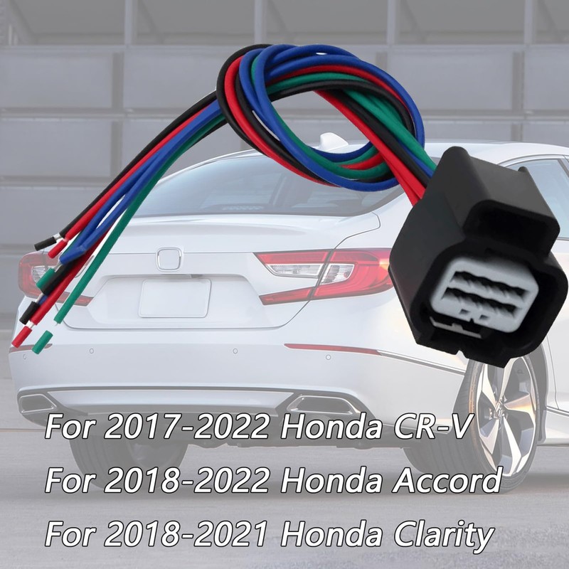 Micarun 8 Wires Front Headlamp Headlight Connector Wiring Harness Pigtail