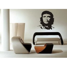 Che Guevara Decal Wall Mural - Cuba Revolutionary Version DD101 Hero Bolivia Sticker Wall Decal Sticker