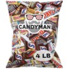 CANDYMAN 4 Pound Gift Box Mix of Chocolate, Individually Wrapped