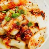 Akuan Steamed Rice Noodle Rolls, Sweet and Spicy, 255g, Vegetarian,