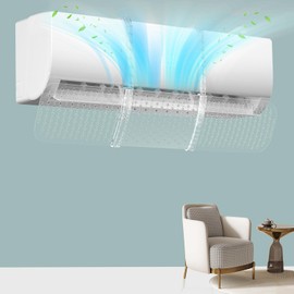 Universal Air Conditioner Deflector Air Conditioner Deflector Wall Air Conditioner Sign for Home Office Elderly Toddler Pregnant Women