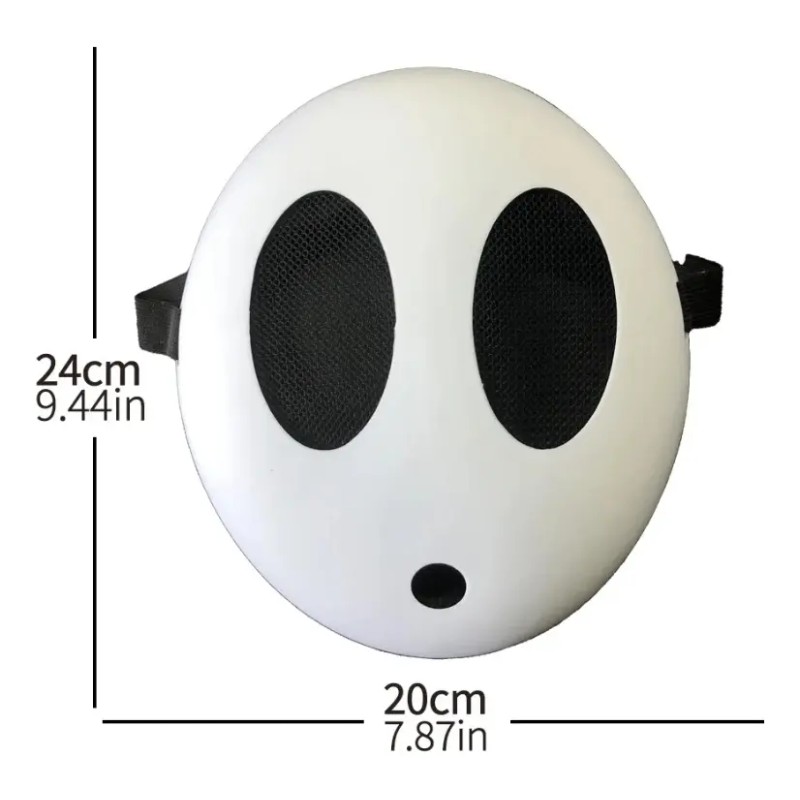 Mascara De Shy Guy De La Serie De Mario Bros