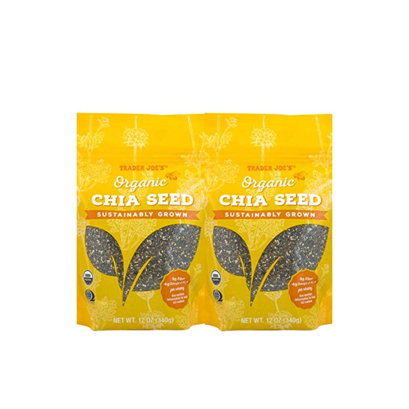 Trader Joe's Joes Organic Chia Seed 12 oz (340 g)