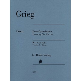 Peer-Gynt-Suiten, Fassung für Klavier 2ms: Instrumentation: Piano solo (G. Henle Urtext-Ausgabe)