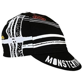 Cinelli Bike Cap Vintage Rider Monster Track 2019 Rider Caps, black