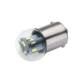#81, #63, GM 142303 Miniature Bulb LED Replacement | 6.5-Volt | BA15S Base | Dimmable | Replaces Bulb Number: 81, 63, GM 142303