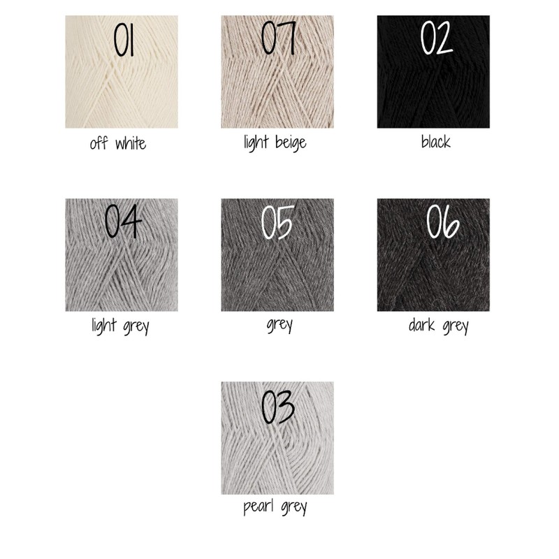 Drops Nord 01 UNI Off White Yarn