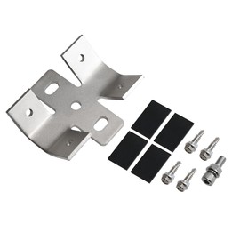 Offgridtec Trapezoidal Clamp MRB-T03, Stainless Steel 304 Solar Panel Roof Mount Bracket with Screws, EPDM Rubber Pads & Accessories, Corrosion Resistant, Easy Installation - Silver