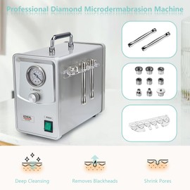 Kendal Professional Diamond Microdermabrasion Machine, Quality Dermabrasion Facial Skin Care Beauty Device with Power Suction HB-SF02