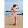 AI'MAGE Women's Sarong Swimsuit Cover Up Sheer Mesh Beach Coverup