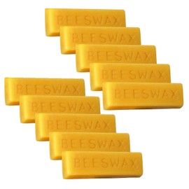 100 Percent Organic Hand Poured Beeswax Premium Quality, Cosmetic Grade and Triple Filtered 5 oz (2 Pack)