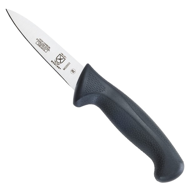 Mercer Culinary M22003 , Stainless Steel, Black, 3.5-Inch Paring Knife
