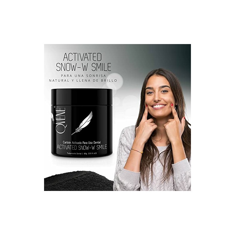 CARBON ACTIVADO | Uso Dental | ACTIVATED SNOW-W | Blanqueador