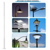 Street Light Pole 13Ft for Outdoor Lighting, Solar Street Light