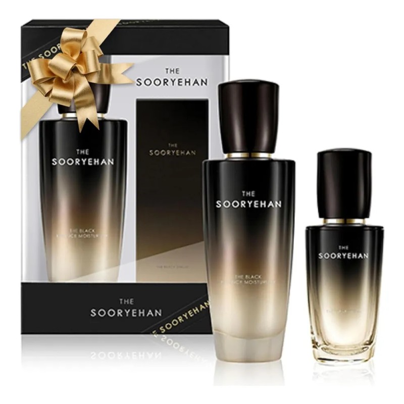 Sooryehan The Black Skincare Set (160 Ml 5.41 Fl Oz)