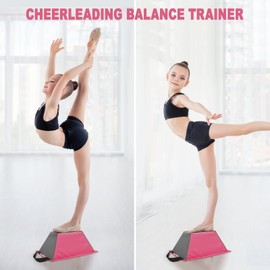 FINCOME Cheer Flyer Stand Stunt Stand, Flyer Stand Cheer for Promotion and Development of Flexibility, Core Strength and Conditioning in Children and Adults