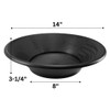 King LODE Prospecting Gold Pan - Made in USA (Black,