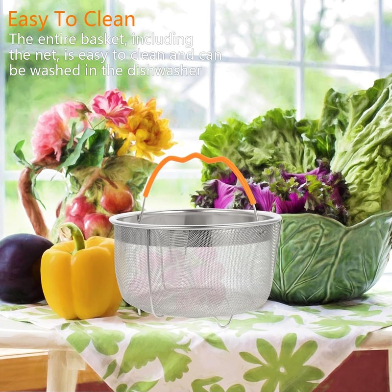 ICEICE Steamer Basket for Instant Pot Accessories 6 & 8