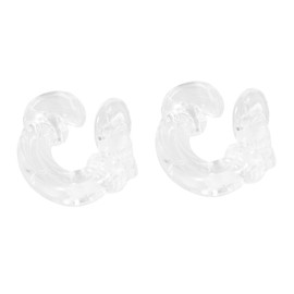 Gatuida 1/2/pro Earphone Holders 2 Pack Lost Clips Earphone Hooks for Exercise Decorative Protective Clips Made of Pc Material