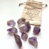 Satnam Kit De 9 Puntas De Amatista Importadas De Namibia