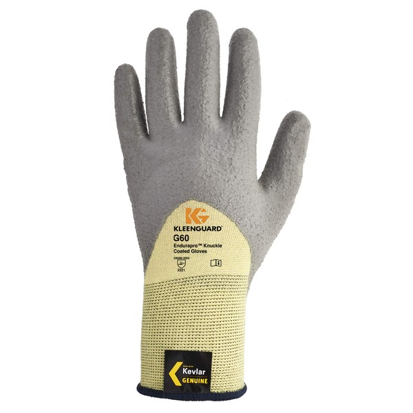 KLEENGUARD Jackson Safety G60 Level 2 Grey Polyurethane Knuckle Coated