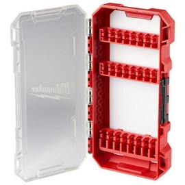 HGYEDA Fits Milwaukee Tool 48-32-9931 Customizable Medium Compact Case for Impact Driver, Red