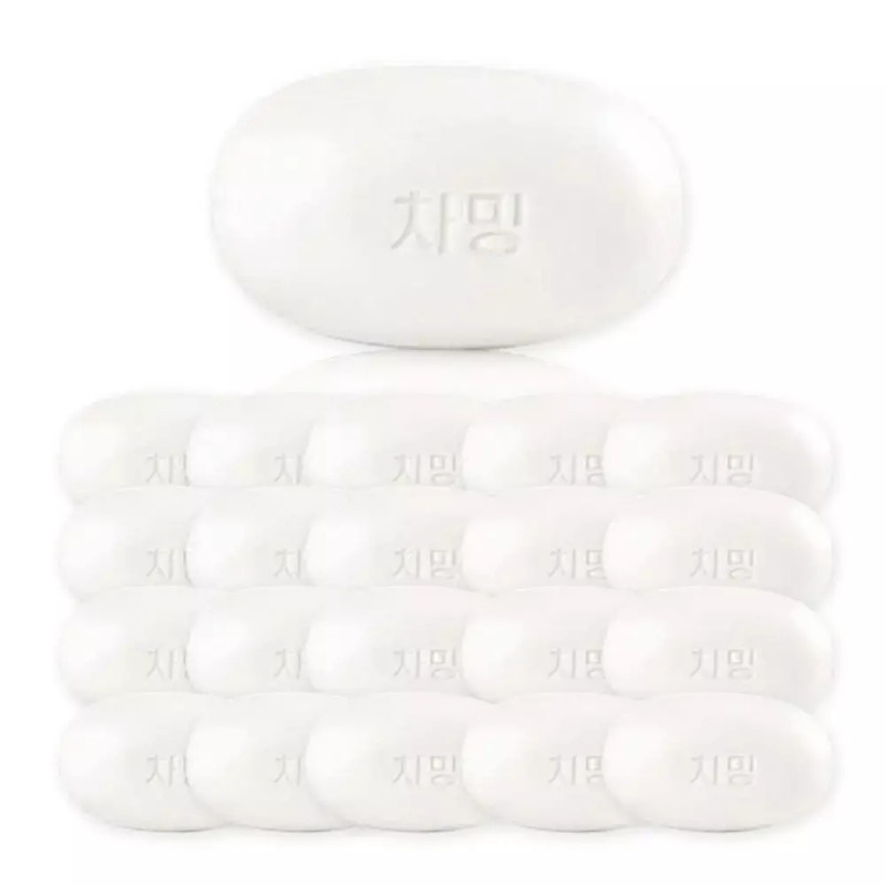 Charming 차밍비누 120g 10개 X 8박스 총80개 알비누/천연/거품/업소용/대용량/세면/세트/목욕탕/고급/비누/사우나 Charming Soap