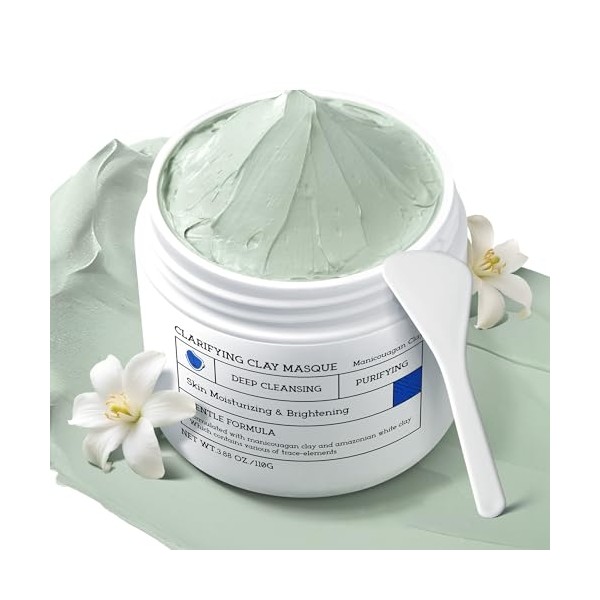 Tembusu Essence Clay Mask for Sensitive Skin: Triple Mud Formula