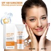 SPF 100 Sunscreen - Face Sunscreen - Waterproof Moisturiser With