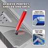 Xanadued 2 Pack Precision Flex Angle & Arc Marking Tool,