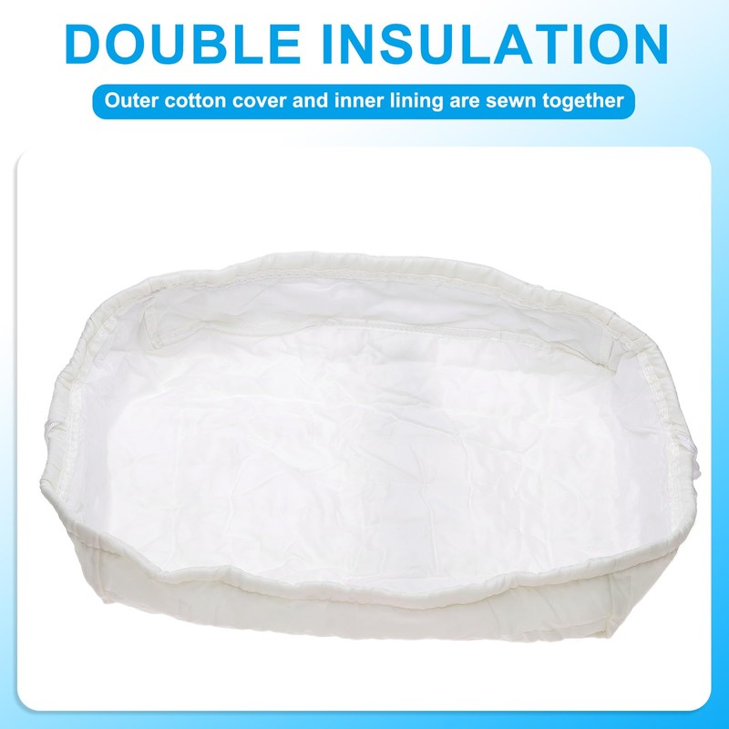 PATIKIL Indoor Air Conditioner Cover, 21x15x3.5 Window AC Unit Cover