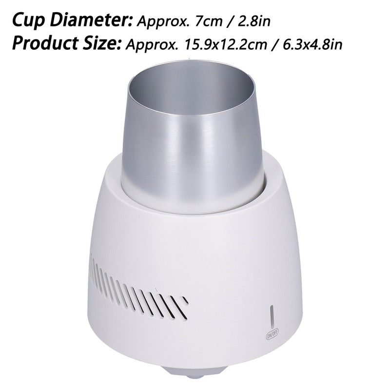 350ml Fast Cooling Cup White Instant Quick Drink Cooler Kettle