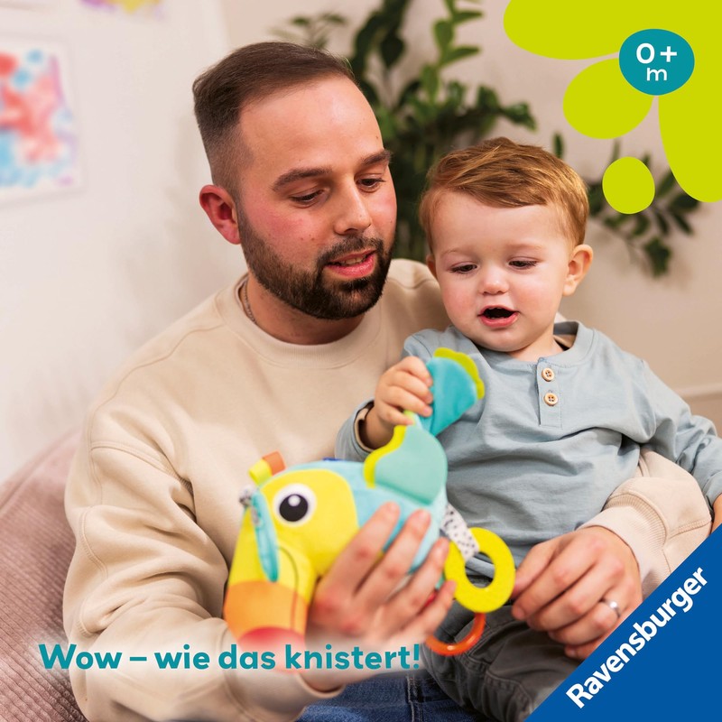 Ravensburger Play+ Baby Activity Tukan, from 0 Months
