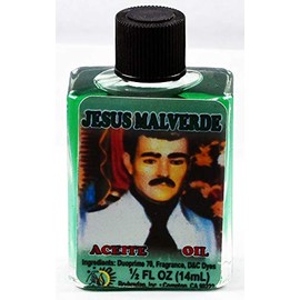 3 PIECES BRYBRADAN JESUS MALVERDE OIL/ACEITE 1/2 FL OZ 14.7ML