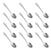 12pcs Stainless Steel Tiny Seasoning Spoons, 9cm Small Condiment Scoops