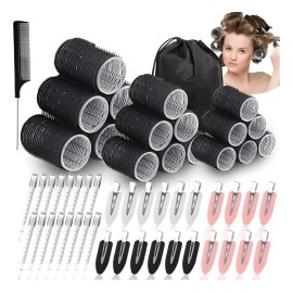 60 Tubos Para Rizar Cabello Abrazadera Plstica Para Cabello                                                                                           