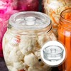 GKYMYZ 4 Pack Glass Fermentation Weights with Easy Grip Handle