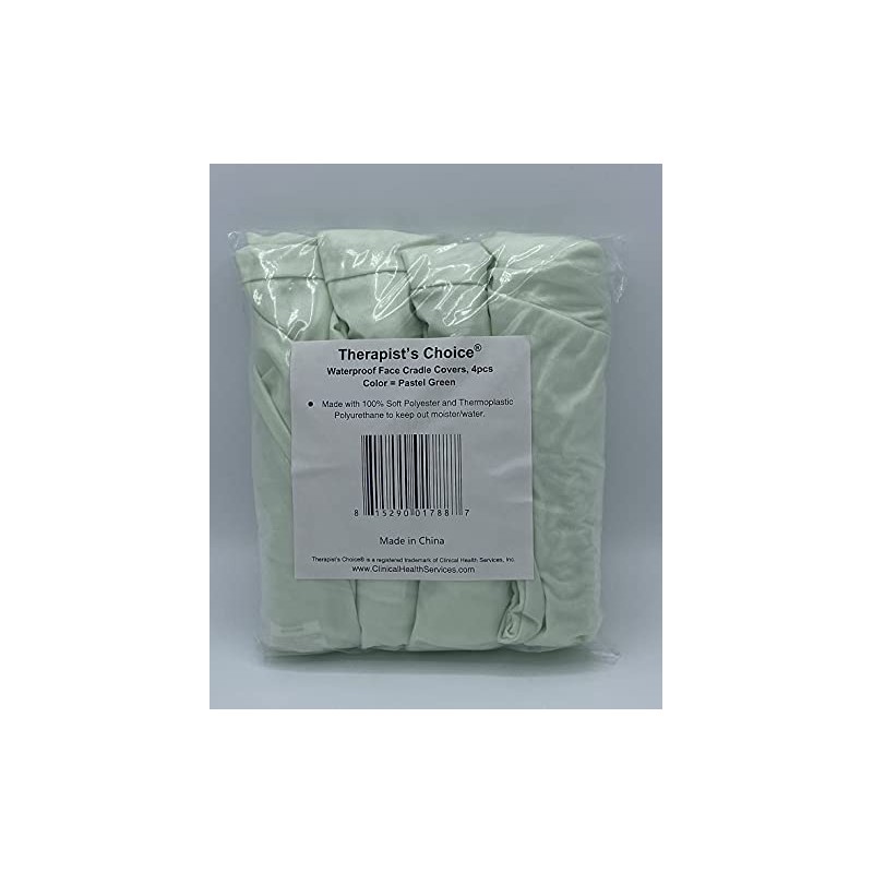 Therapist’s Choice® Waterproof Face Cradle Cover, Re-Usable and Machine Washable,