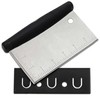 Stainless Steel Dough Scraper with Cover – Versatile Kitchen Tool,
