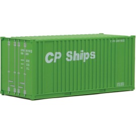 Walthers HO Scale ~ New 2025 ~ CP Ships 20' Corrugated Container ~ 949-8010