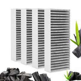 Activated Carbon Filter (4 Filters) Activated Carbon Filter Cooker Hood for Siemens HZ9VRCR0 17004796 / Bosch HEZ9VRCR0 17004805 / Neff Z821VR0 17004806 / Gaggenau CA282111 High Quality Activated